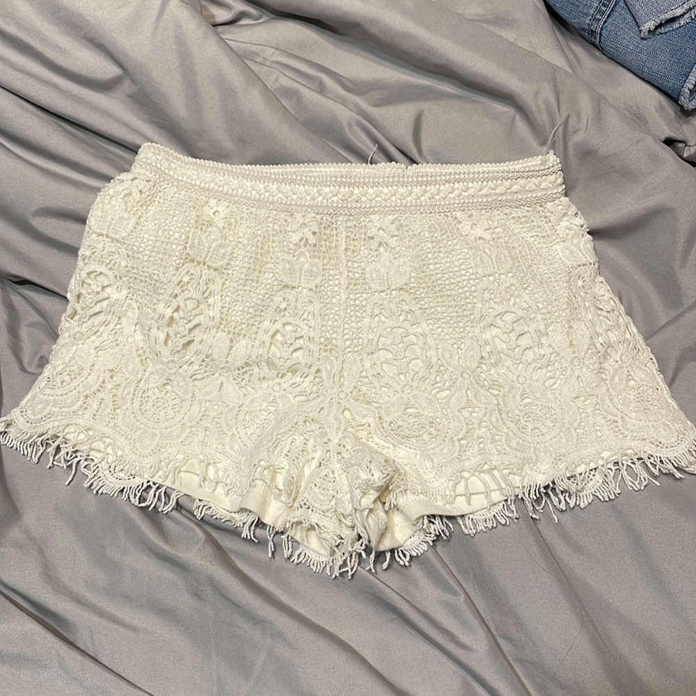 White shorts!! Medium